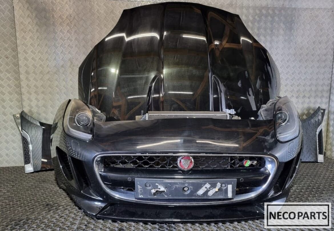 JAGUAR F-TYPE R 3.0i 5.0i COMPLEET VOORKOP BUMPER KOPLAMP, Arrière, -, Haillon arrière, Utilisé