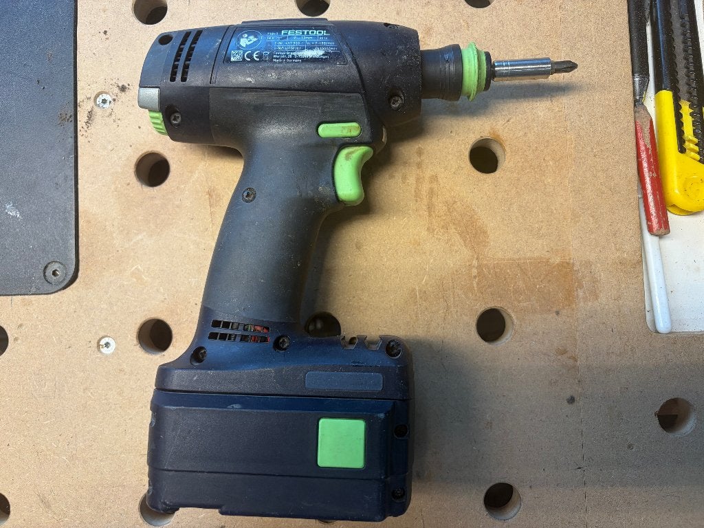 foret Festool T18, Bricolage & Construction, Outillage | Foreuses, Enlèvement ou Envoi, Utilisé, Foreuse et Perceuse, Vitesse variable