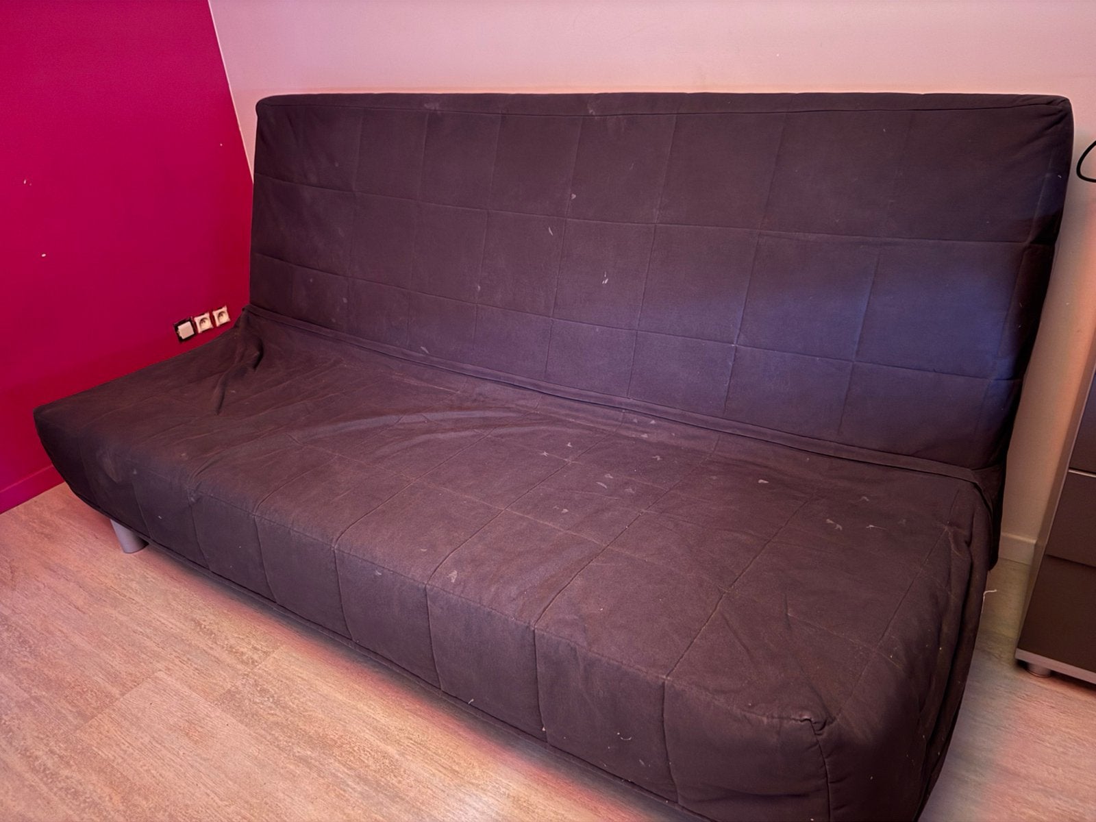 Zetelbed, als bed grote 180x200, Enlèvement, Utilisé