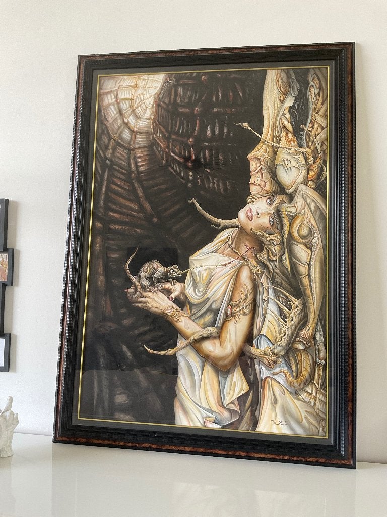 Prachtig schilderij. (Impressionisme - Surialisme), Enlèvement