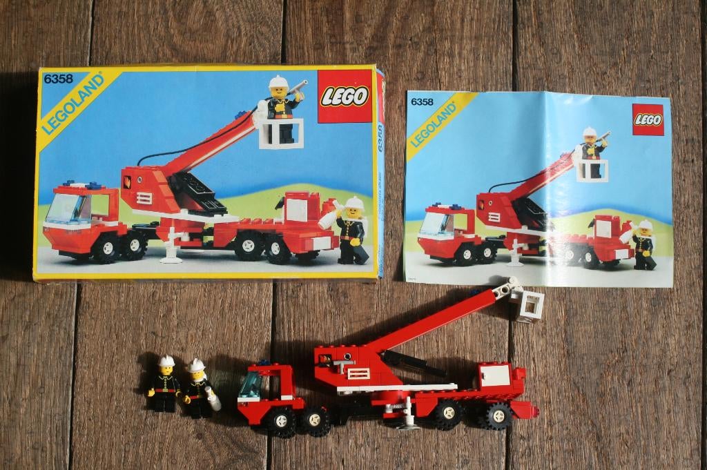 Lego 6358 Snorkel squad (brandweer ladderwagen) (boxed), Lego, Compleet, Ophalen of Verzenden, Zo goed als nieuw