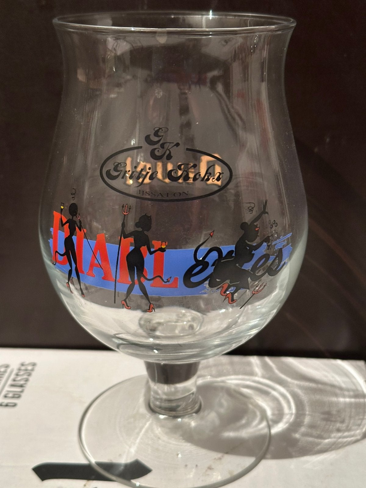 Duvelglas Ijssalon Gritje Kokx, Enlèvement ou Envoi, Comme neuf, Duvel