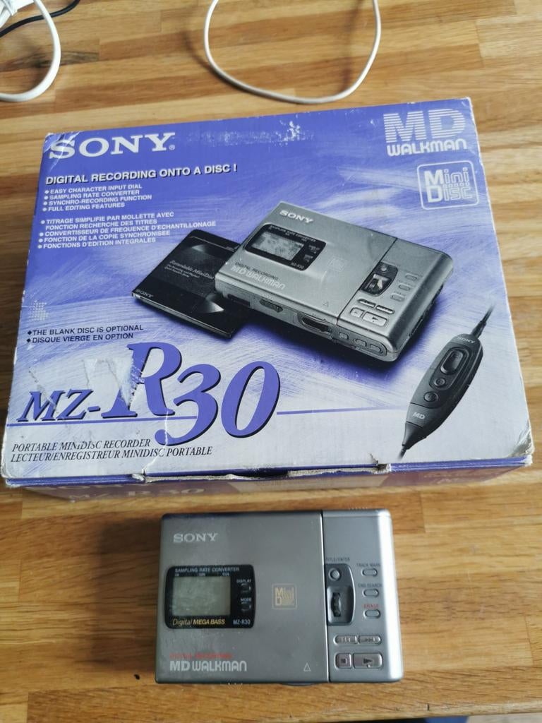 Minidisc Sony mz-30, Ophalen of Verzenden