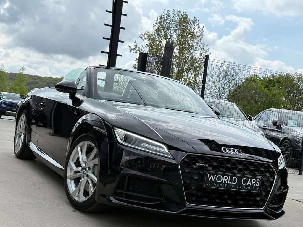 Audi TT ROADSTER 45 TFSI QUATTRO - S-LINE - COCKPIT - NAVIGA, Auto's, Automaat, TT, Gebruikt, 4 cilinders