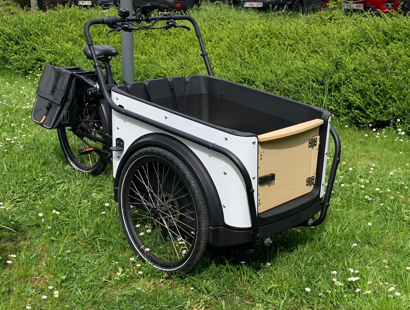 Kidscab royal deluxe 3, Fietsen en Brommers, 4 kinderen of meer, Zo goed als nieuw, Elektrisch, Schijfrem