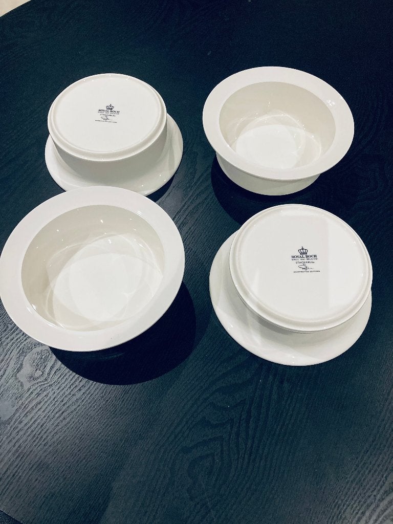 4 schalen / kommen van Villeroy Boch, Ophalen, Gebruikt, Keramiek, Kom(men)