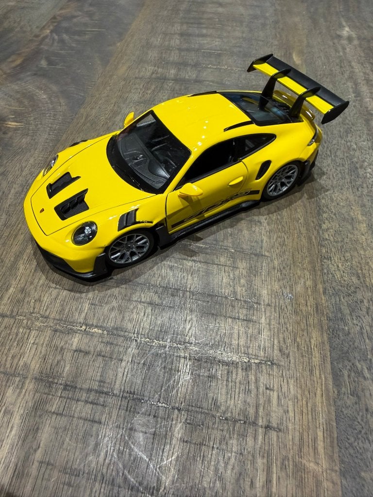 Porsche GT3 RS 1-24 perfecte staat - Welly, Hobby & Loisirs créatifs, Enlèvement ou Envoi, Welly