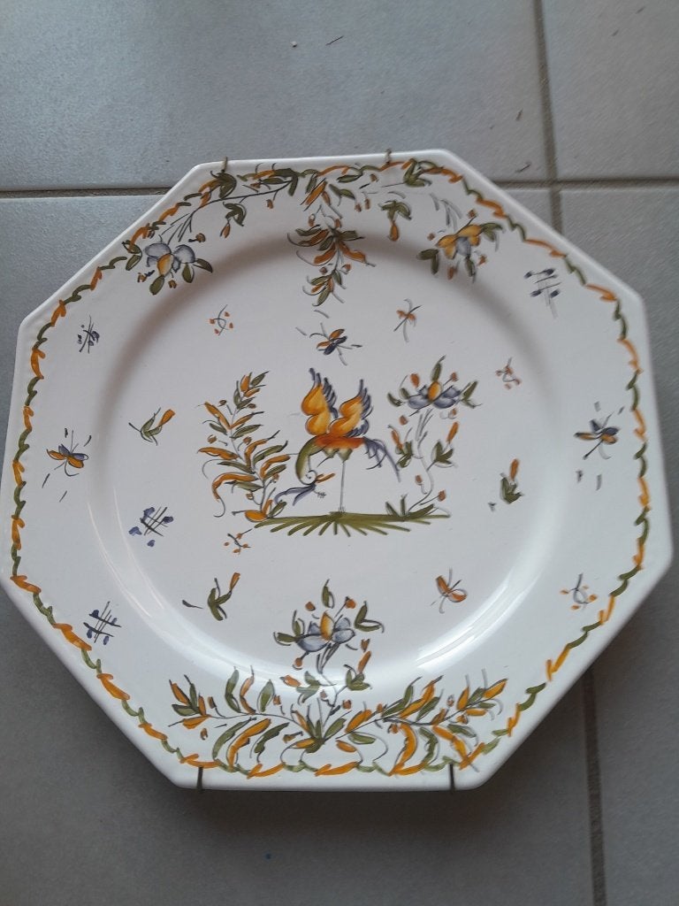 Assiette DVX Moutiers. Fait main, Enlèvement