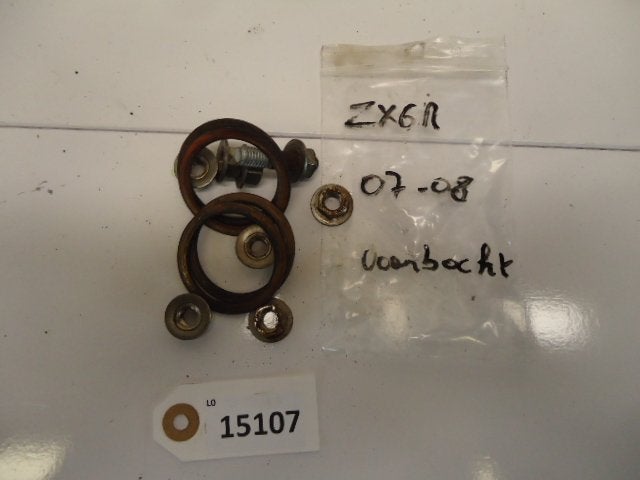 ZX6R 2007 - 2008 Kawasaki Dichting D1-32021