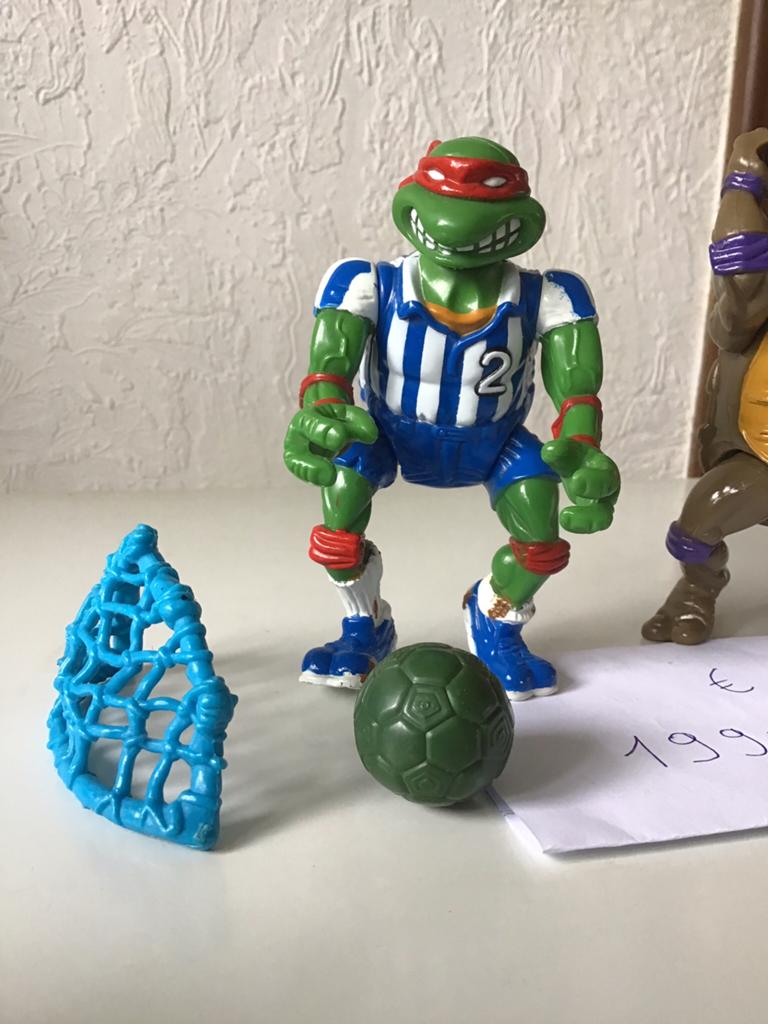 Turtles ,, vintage ‘’ TMNT 1990/1991, Verzamelen, Poppetjes en Figuurtjes, Zo goed als nieuw, Ophalen of Verzenden