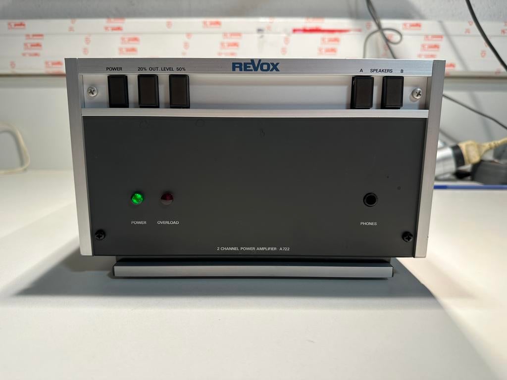 Revox A722, Autres marques, Reconditionné, 60 à 120 watts, Enlèvement