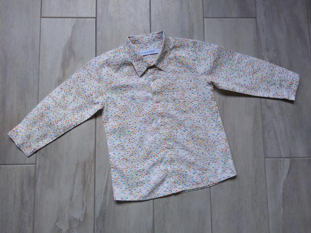 ★ M98 - Hemd filou & friends, Kinderen en Baby's, Kinderkleding | Maat 98, Overhemd of Blouse, Ophalen of Verzenden, Zo goed als nieuw