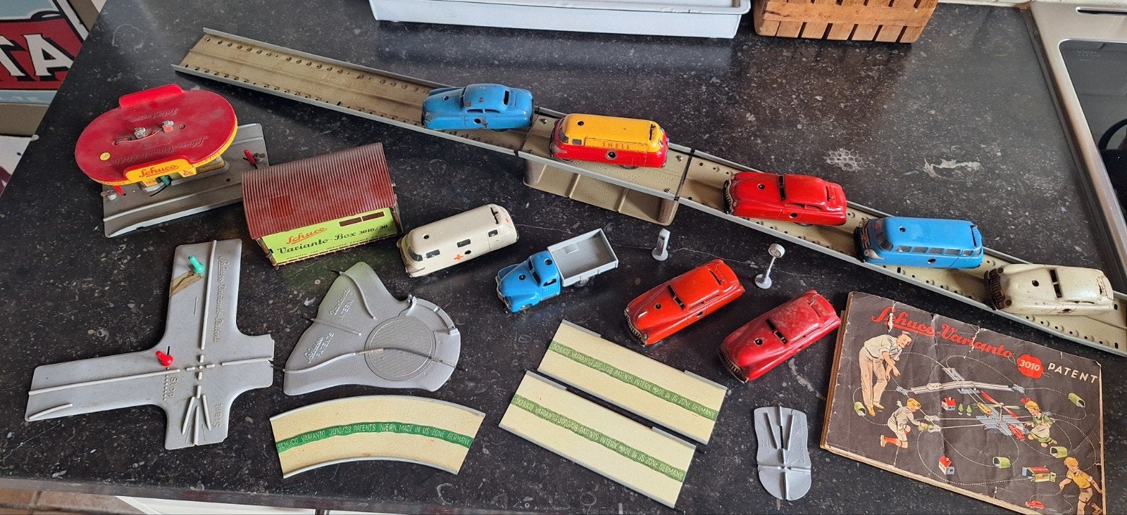 Schuco set made in us, germany zone, Ophalen of Verzenden