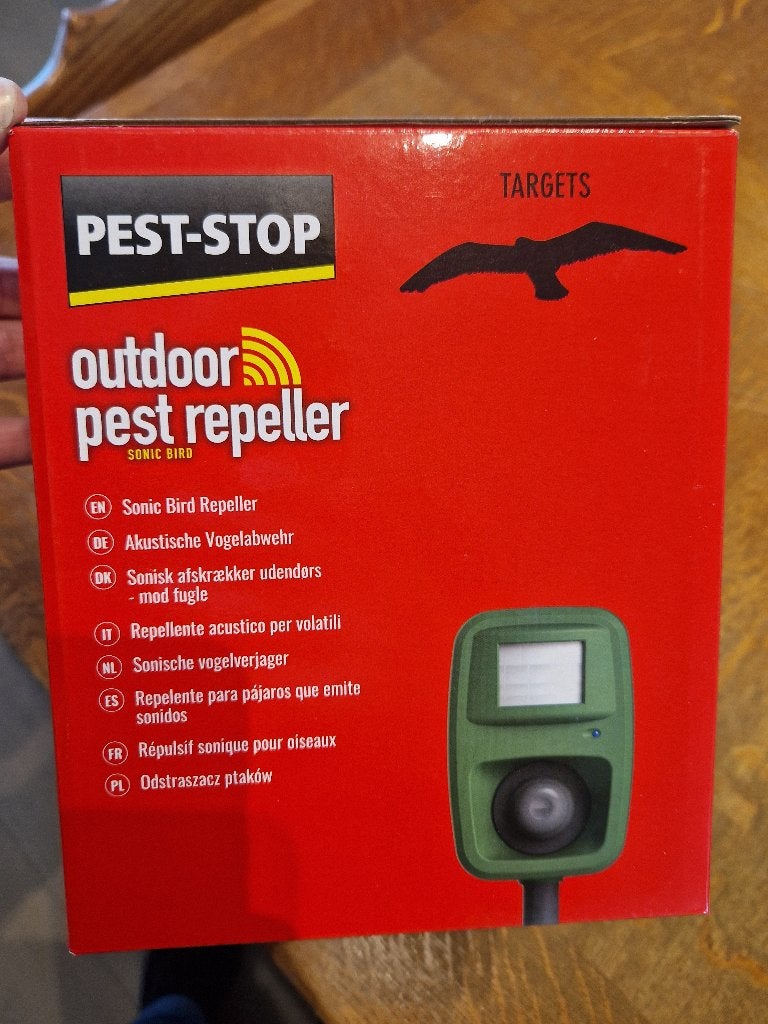 sonische vogelverjager, Ophalen of Verzenden, Nieuw