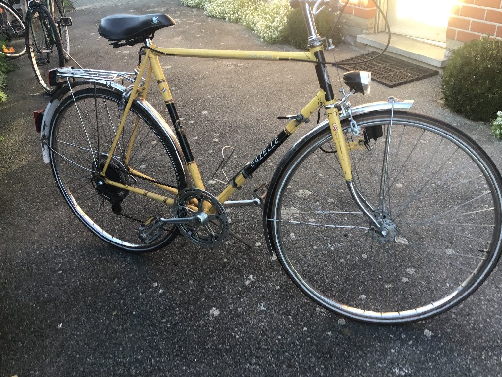 Herenfiets, Gebruikt, Velgrem, Versnellingen, 57 tot 61 cm