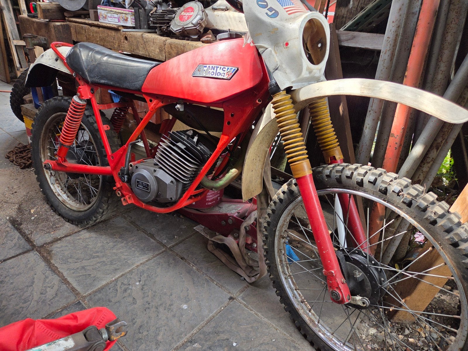 fantic caballero ..bouwjaar 1980, Motoren, Ophalen, Gebruikt