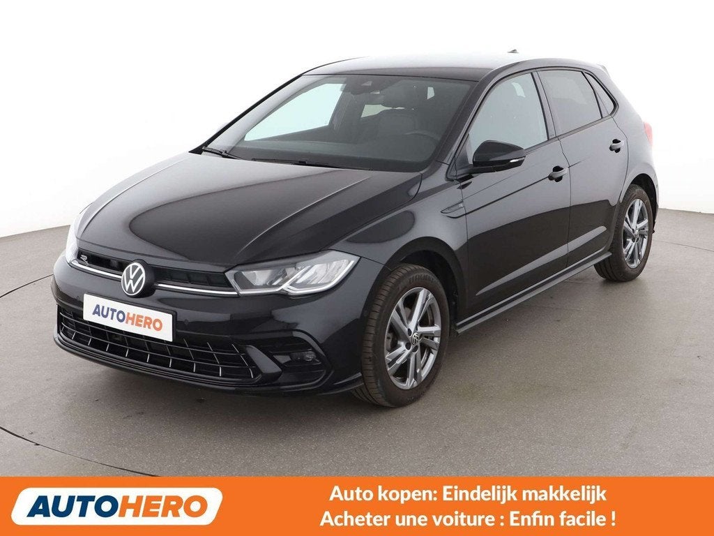 Volkswagen Polo 1.0 TSI R-Line (automatique), Cuir, Achat, Euro 6, Détection des panneaux routiers