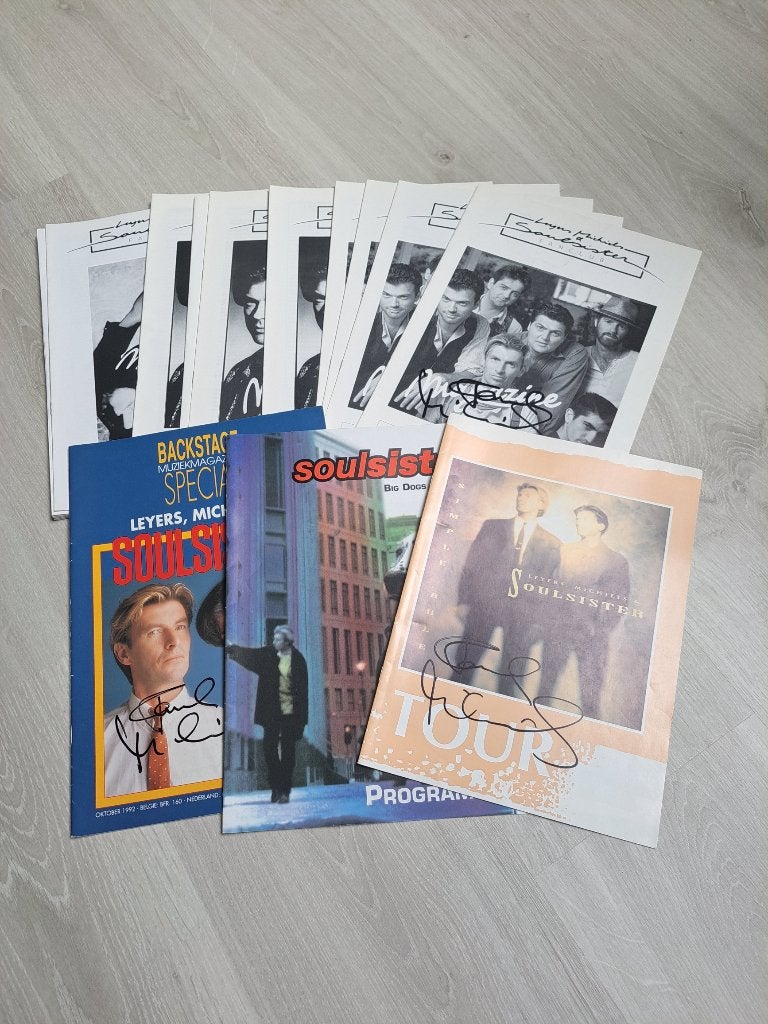 Soulsister club magazines Paul Michiels Jan Leyers, Ophalen of Verzenden, Zo goed als nieuw
