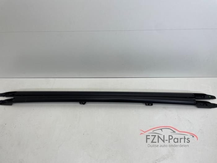 VW Caddy 2K5 Maxi Dakdragers dakrails set links rechts Zwart, Autos : Pièces & Accessoires, Enlèvement ou Envoi, Utilisé