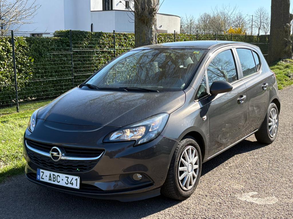 OPEL CORSA E 1.0i ESSENCE 127 000KM CARPASS 2015 EURO 6B, Autos, Argent ou Gris, Achat, Euro 6, Entreprise