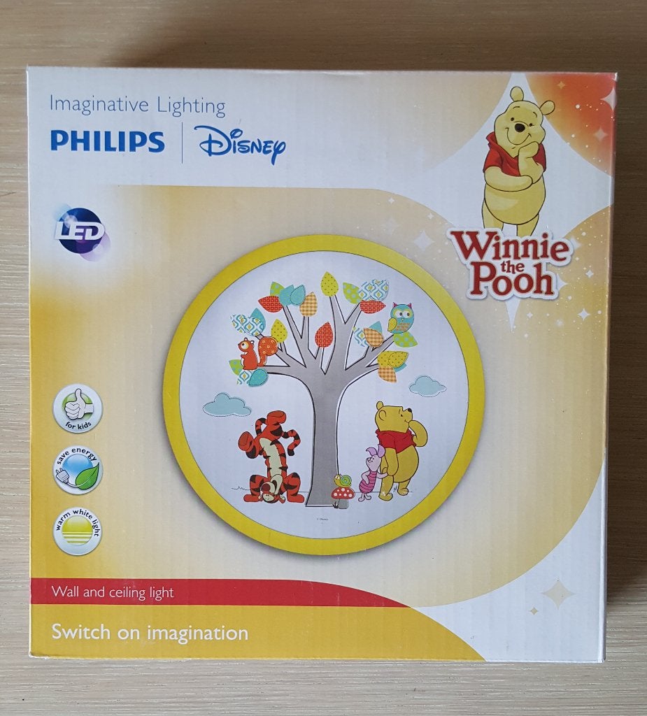 Lamp Winnie the Pooh - Philips Disney - geel (NOS), Ophalen of Verzenden, Nieuw, Lamp