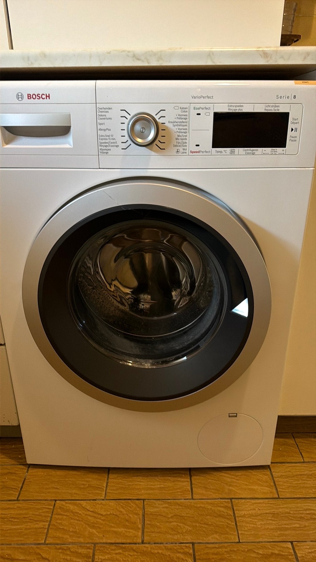 Wasmachine, Ophalen, Gebruikt, Minder dan 1200 toeren, Minder dan 85 cm