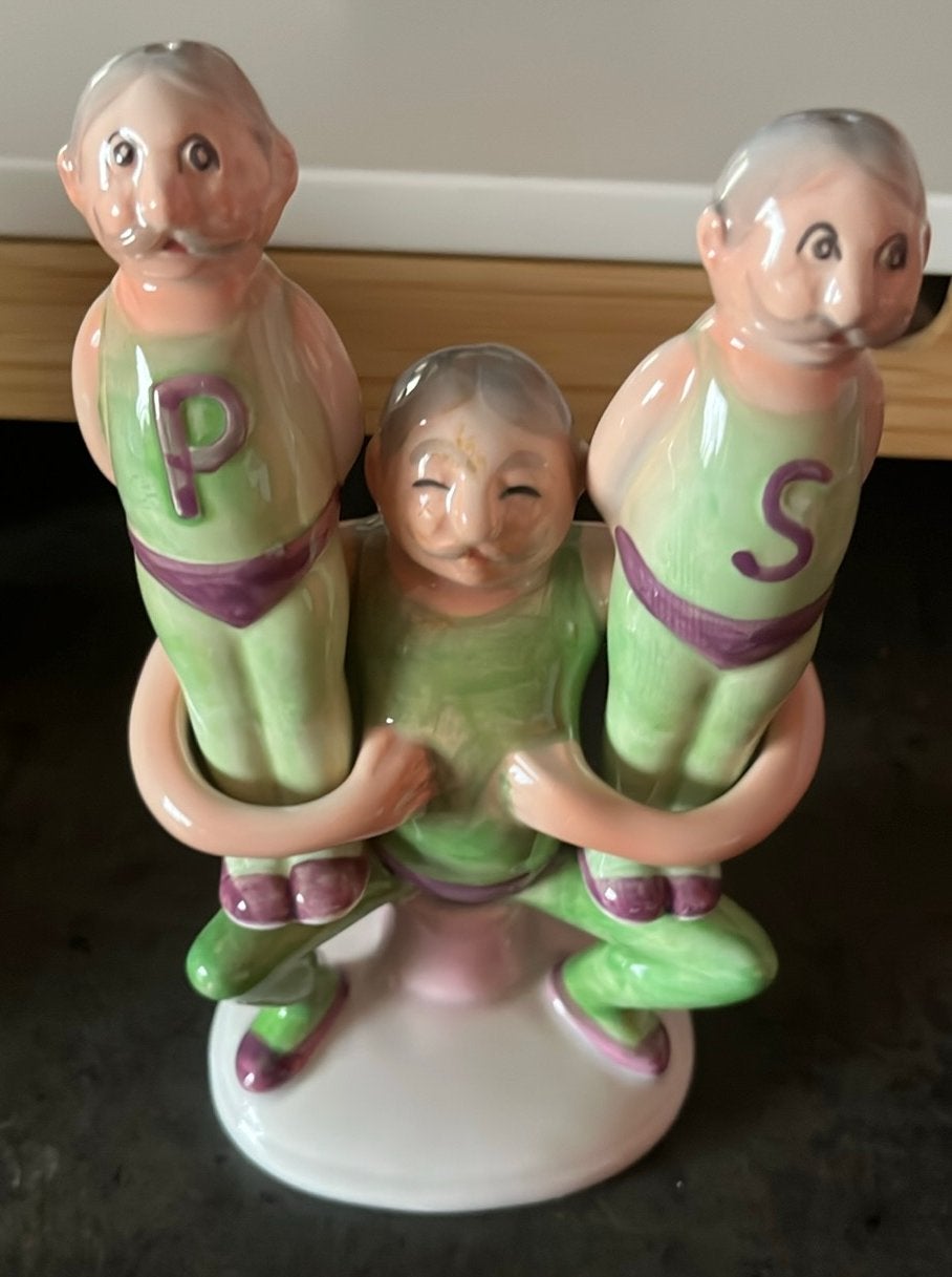 Een prachtig peper en zout vatje het komt van Japan, Verzamelen, Ophalen of Verzenden, Zo goed als nieuw