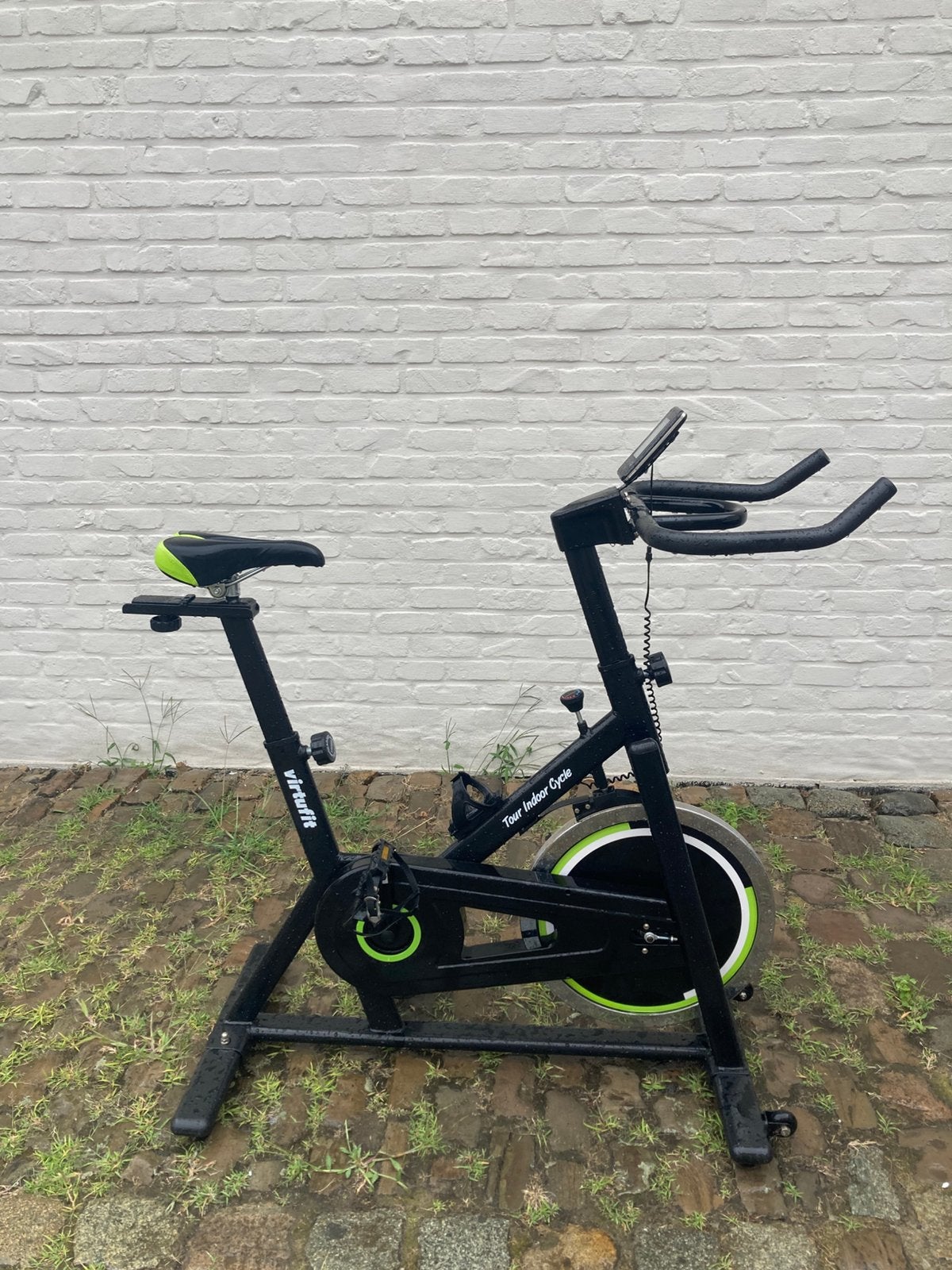 Spinningfiets te koop, Sport en Fitness, Fitnessapparatuur, Ophalen, Gebruikt, Spinningfiets, Metaal