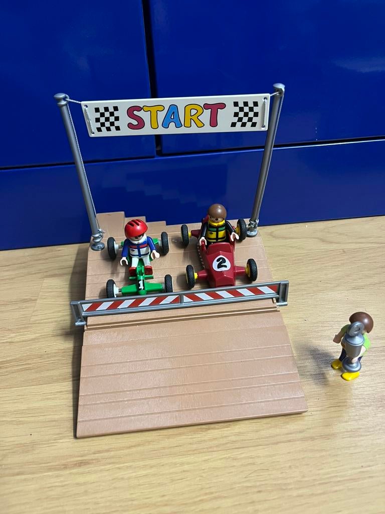 Playmobil zeepkistenrace, Ophalen of Verzenden, Zo goed als nieuw