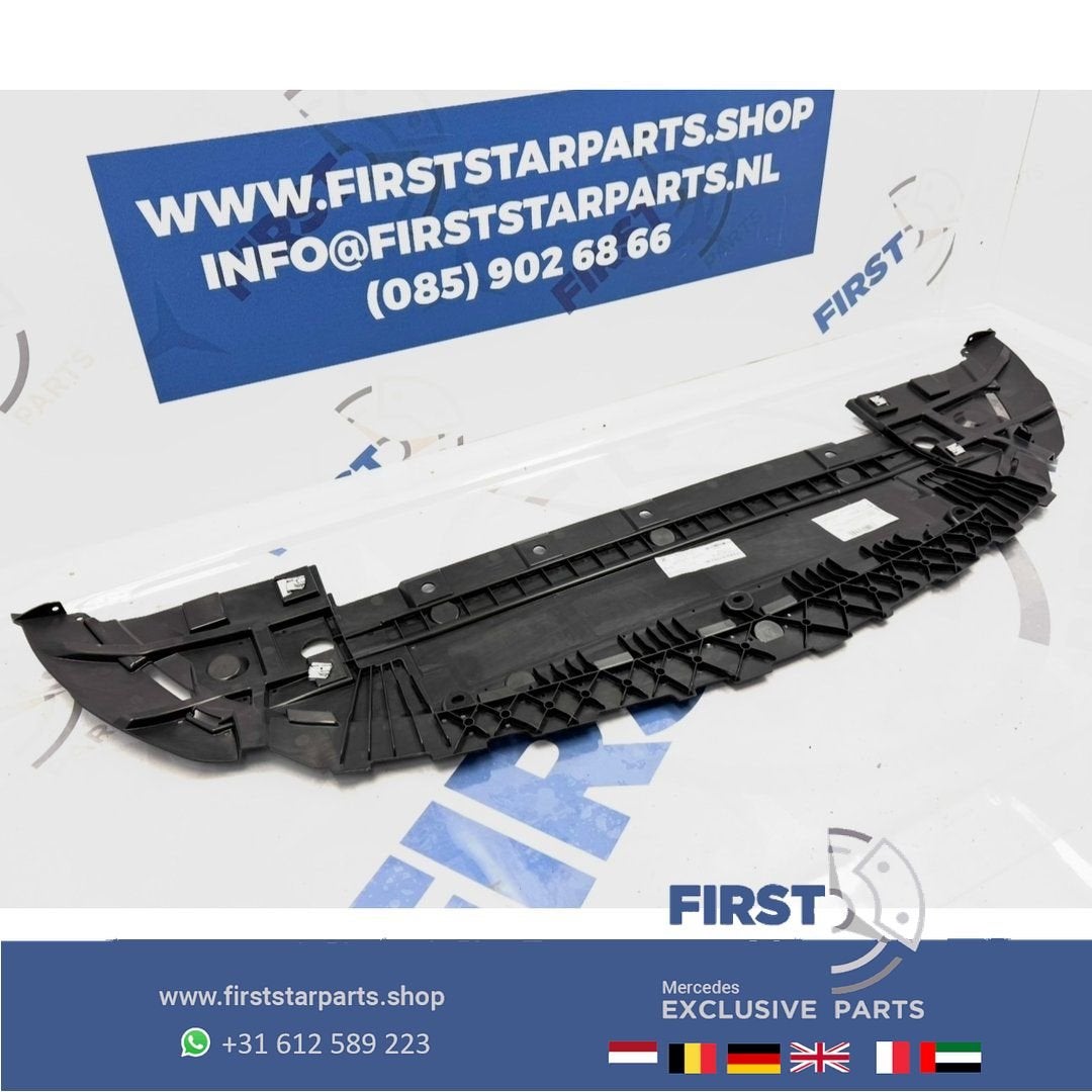 W177 FACELIFT AMG LINE onderplaat A35 AMG Voorbumper bescher, Gebruikt, -, Ophalen of Verzenden, -