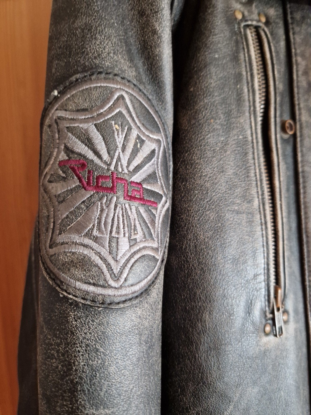 lederen motovest heren retro, Motoren, Kleding | Motorkleding, Ophalen, Heren, Jas | leer, RICHA