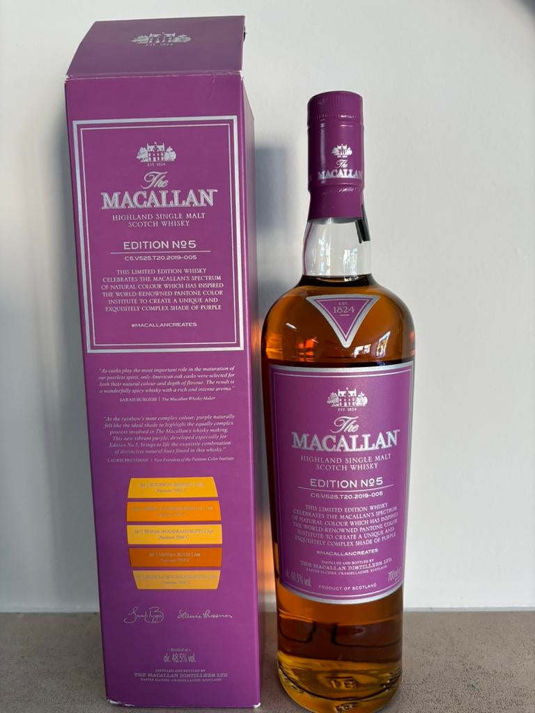 Macallan edition 5, Ophalen of Verzenden, Zo goed als nieuw