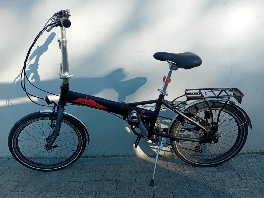Plooifiets alu Granada Magic 20inch 6 Shimano speed 🚲, Autres marques, Vitesses, Frein sur jante, Enlèvement