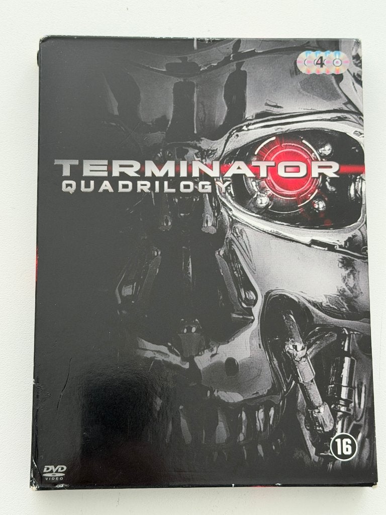 Terminator Quadrilogy (4-DVD), À partir de 16 ans, Enlèvement ou Envoi, Utilisé, Science-Fiction