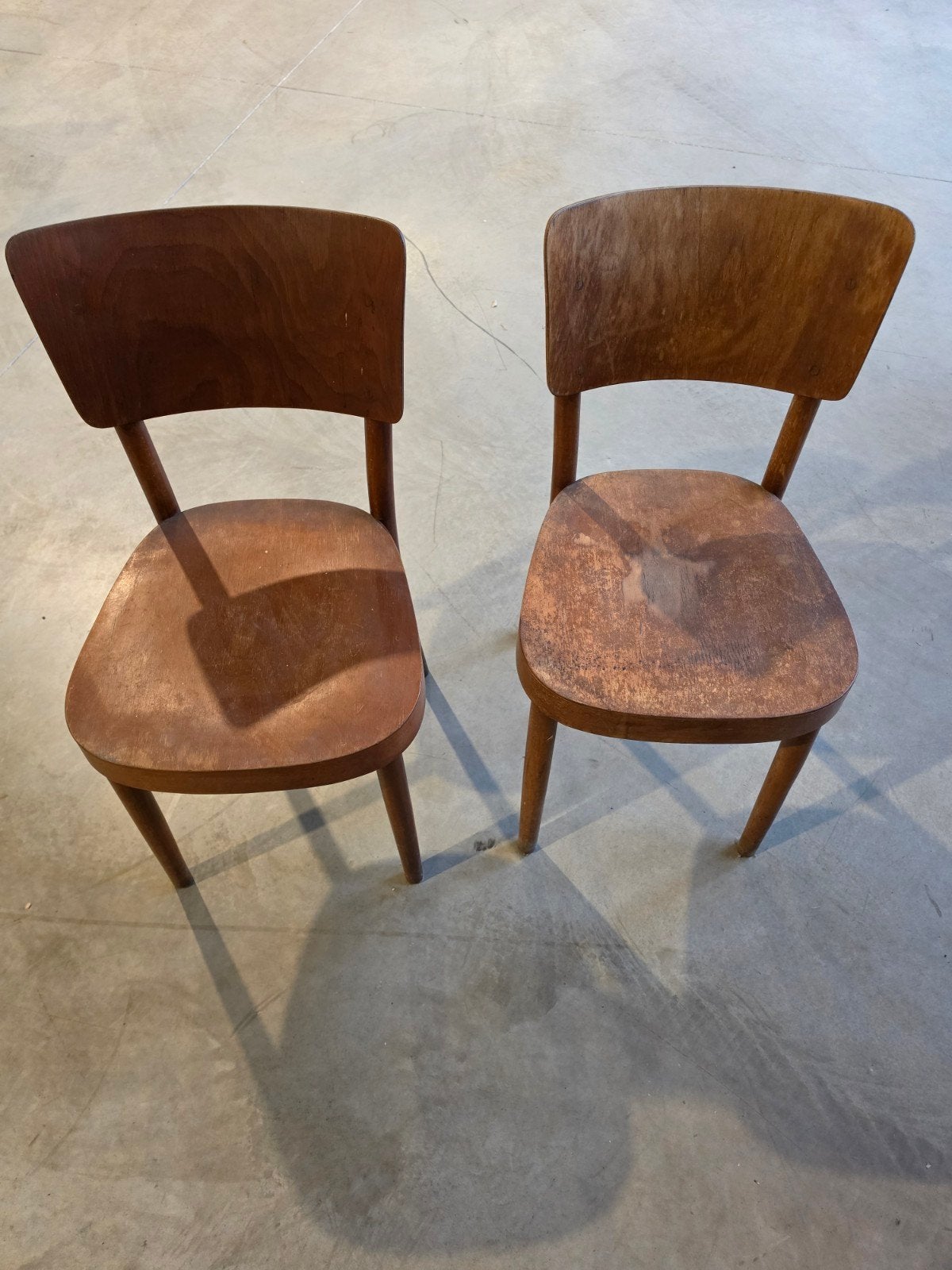 2 magnifiques chaises Thonet Vintage (1920-1930), Antiquités & Art, Enlèvement
