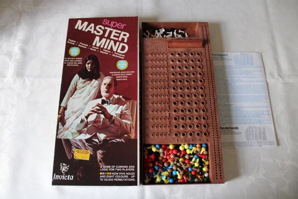 Super Master mind Invicta, 1 ou 2 joueurs, Enlèvement ou Envoi, Utilisé, Invicta