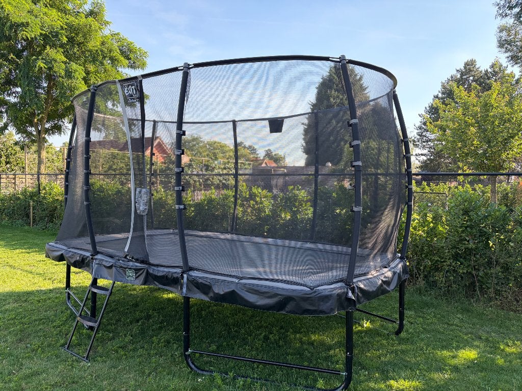 Exit Premium Deluxe trampoline, Ophalen, Gebruikt