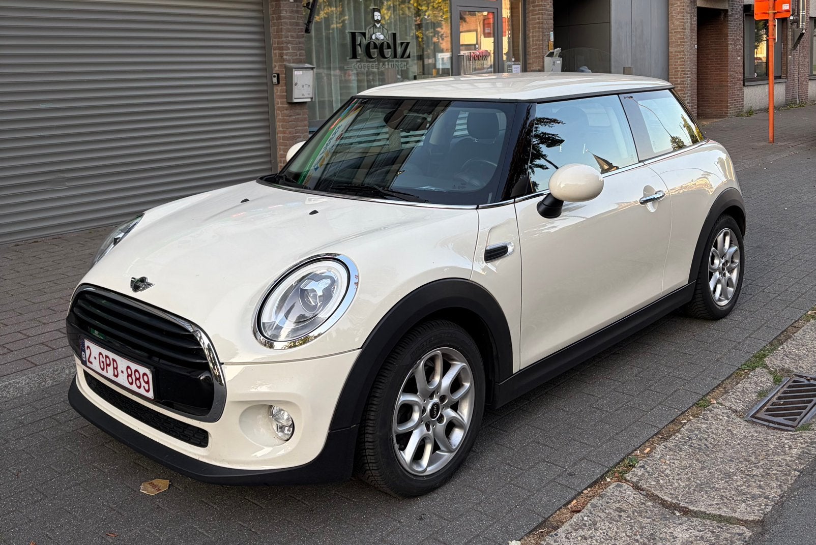 MINI Cooper D 1.5 Diesel – 2017 – Leder – Navi – LED – Airco, Beige, Particulier, Cooper, Airconditioning