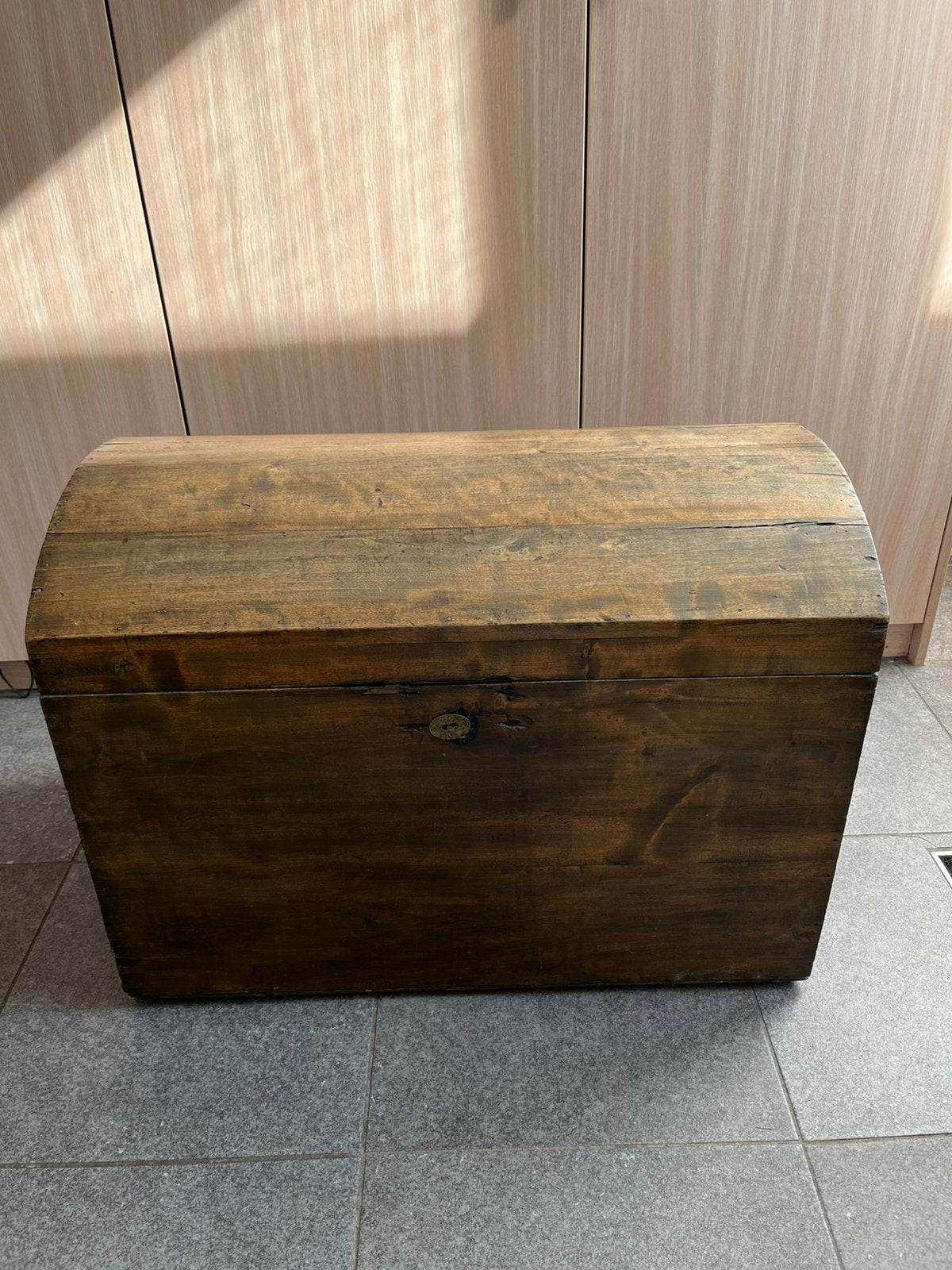 antieke kist prachtige vintage koffer, Antiek en Kunst, Ophalen
