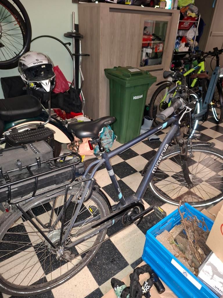 Elektriscje fiets, Ophalen