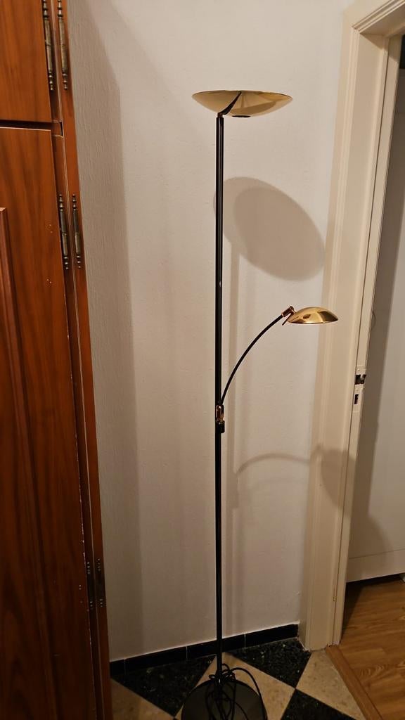 Staande lamp met leeslamp (ophalen in Westende), Huis en Inrichting, Ophalen