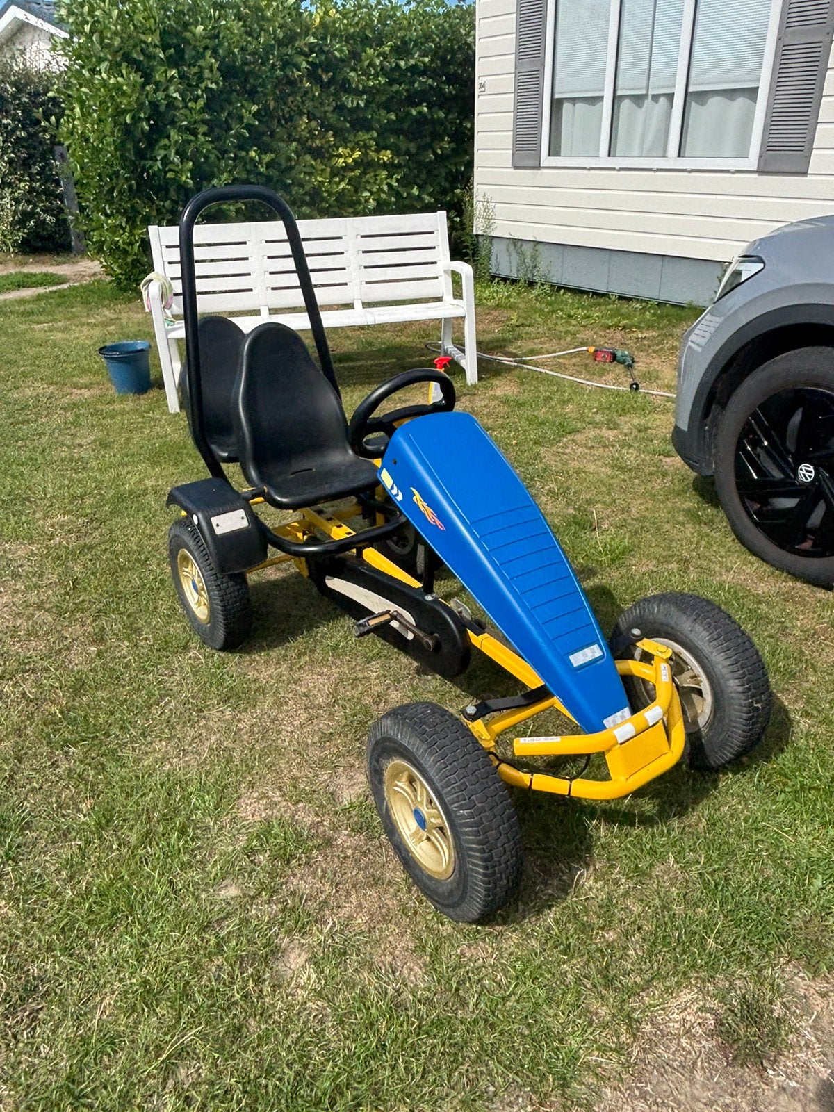 Go-cart skelter bergl xxl x-cross, Kinderen en Baby's, Speelgoed | Buiten | Skelters, Ophalen, Gebruikt, Berg