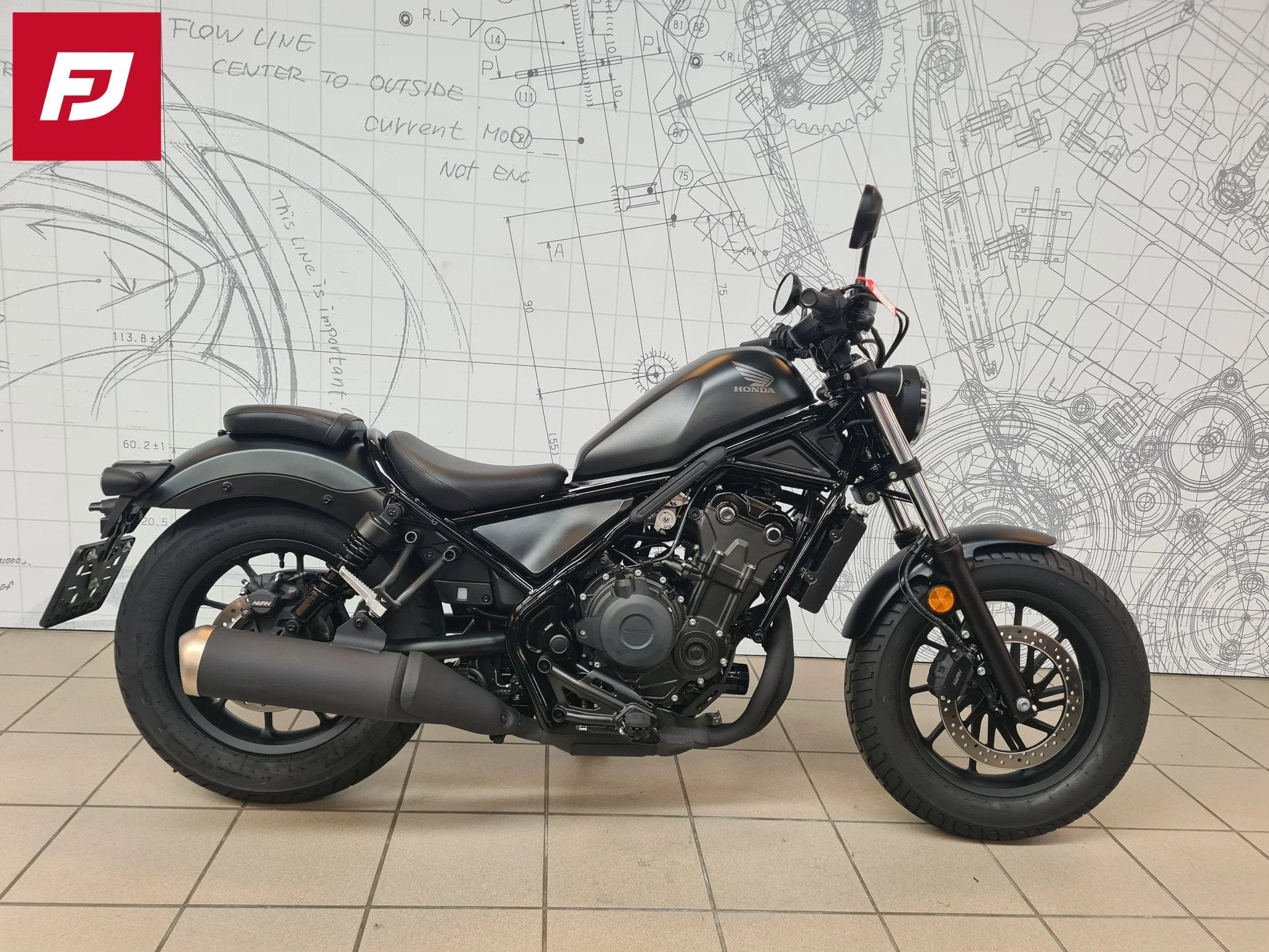 Honda CMX 500 Rebel (bj 2023), Motoren, Chopper, Bedrijf, Meer dan 35 kW, 500 cc