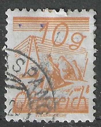 Autriche 1925/1927 - Yvert 338 - Meules de foin - 10 g (ST), Envoi, Affranchi