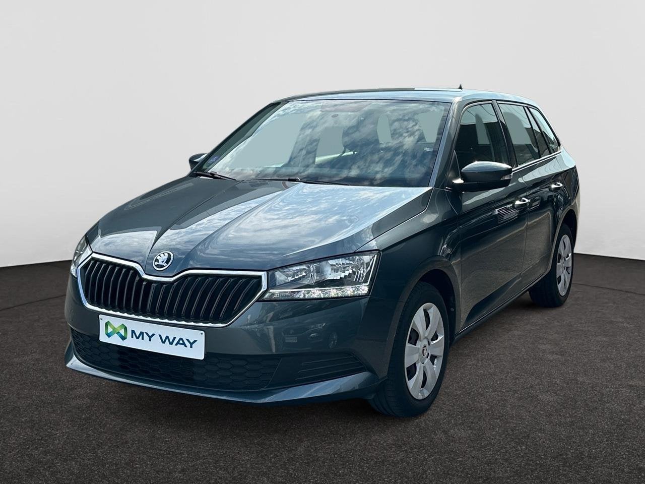 Skoda Fabia SW 1.0 TSI Active, https://public.car-pass.be/vhr/de50fbd2-3d80-4f27-8b3e-7c8a0d0828ba, Bluetooth, Zilver of Grijs