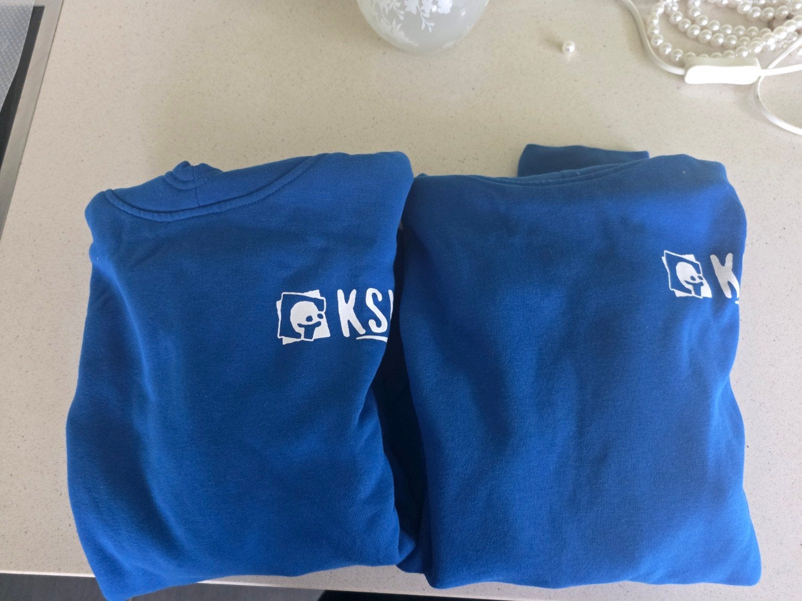 2 stuks sweaters Ksa blauw, Ophalen of Verzenden, Zo goed als nieuw