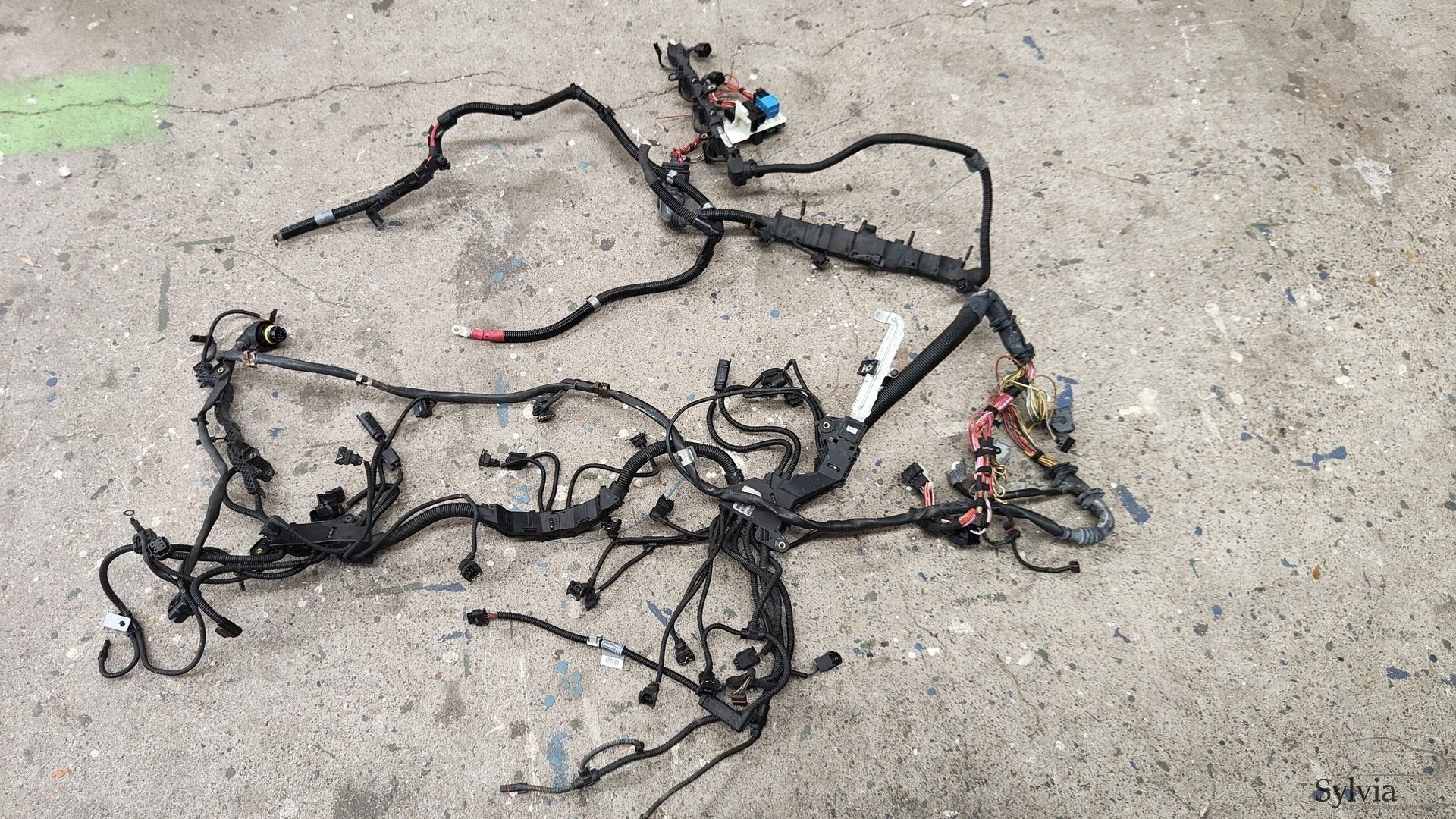 Kabelboom en motorkabelboom BMW X6 E71 5.0 motorcode N63B44A, -, Utilisé, -, -