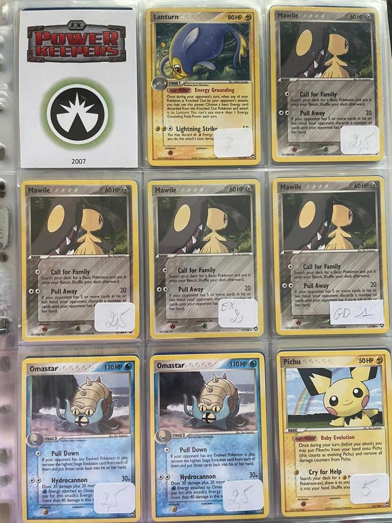 EX-series deel 3 (2003-2007), Hobby & Loisirs créatifs, Jeux de cartes à collectionner | Pokémon, Comme neuf, Enlèvement