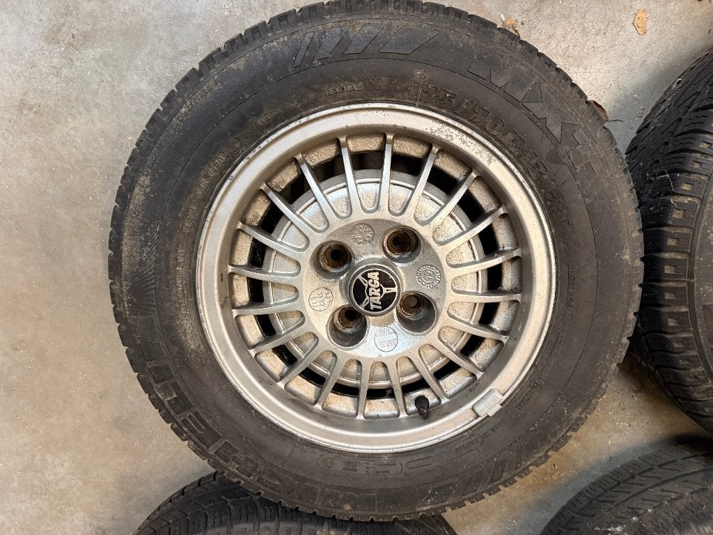 4 jantes alu OZ / TARGA vintage 6Jx13 ET38 – 4x100 Golf 1 VW, Autos : Pièces & Accessoires, Enlèvement ou Envoi, Véhicule de tourisme