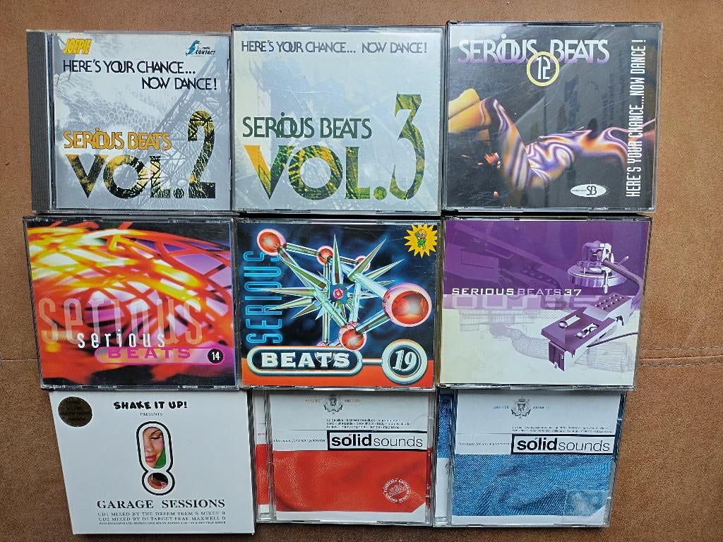 CD * DANCE - TRANCE - RETRO - CLUB - HITS * 10€ PAR BOÎTE CD, CD & DVD, Enlèvement ou Envoi, Comme neuf